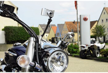 Штатив присоска Hama TravelFlex 4371 настольный черный алюминиевый сплав (110гр.)