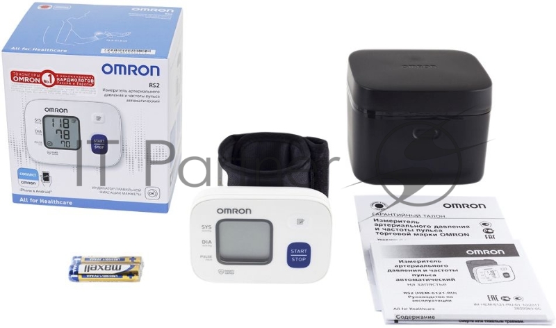 Тонометр OMRON RS2 (HEM-6121-RU)