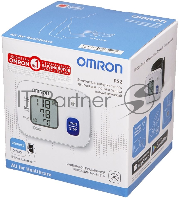 Тонометр OMRON RS2 (HEM-6121-RU)