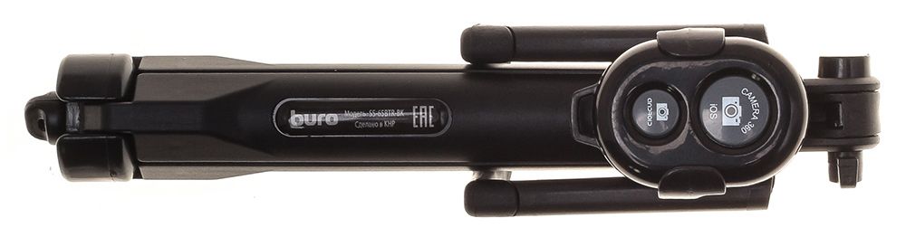Штатив монопод Buro SS-65BTR-BK ручной черный сталь нержавеющая + пластик (130гр.)