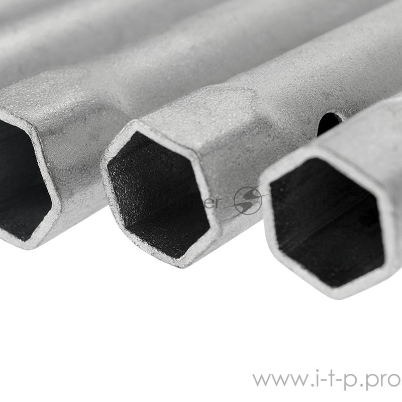 Набор ключей-трубок торцевых REXANT 6х22 мм, вороток, оцинкованные, 10 шт.