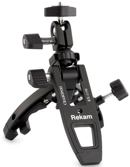 Штатив карманный Rekam CRABoPOD RX-1150 напольный черный (396гр.)