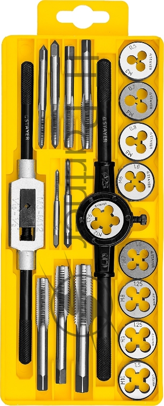 STAYER Набор метчиков и плашек MASTER, 20 предметов 28012-H20