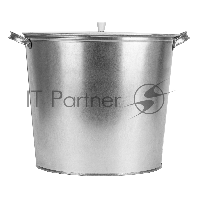 Бак для воды Россия оцинкованный с крышкой 32л,без крана//67549