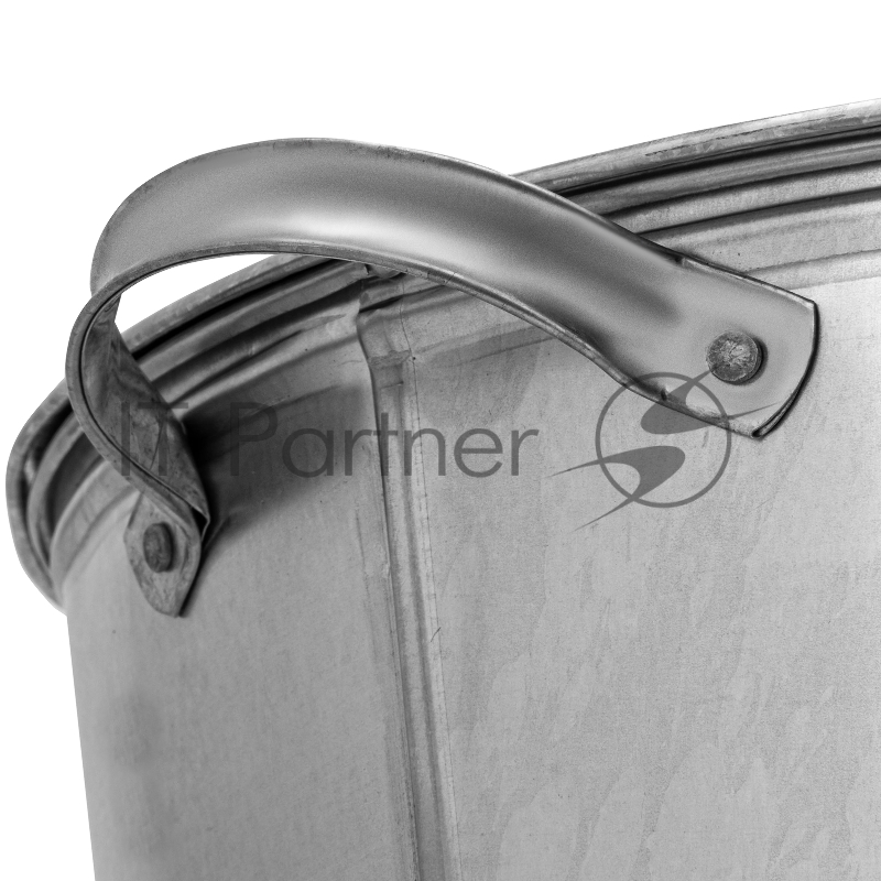 Бак для воды Россия оцинкованный с крышкой 32л,без крана//67549