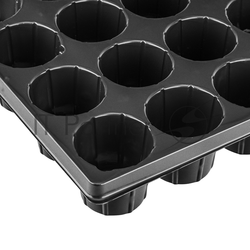 Кассета Россия для рассады,52x31см,высота 6см,28 ячеек,полистирол//64312