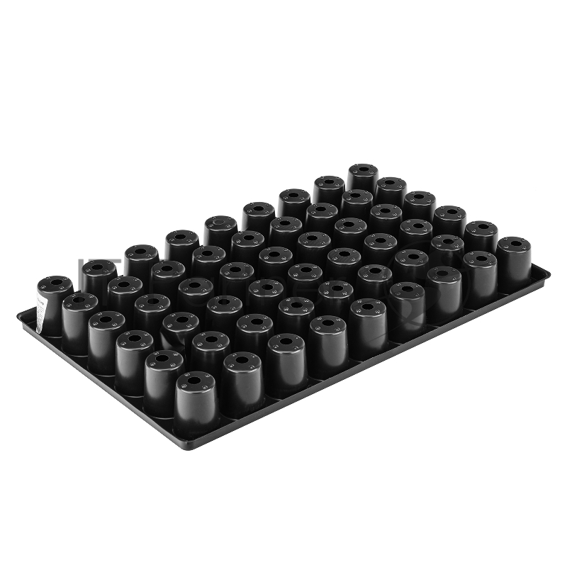 Кассета Россия для рассады,52x31см,высота 6см,54 ячейки,полистирол//64313