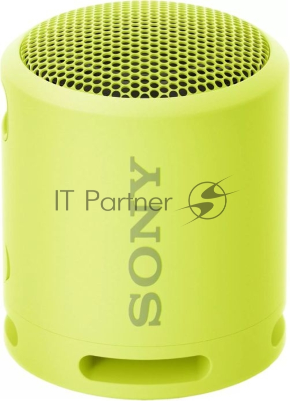 Колонка порт. Sony SRSXB13Y.RU2 желтый 5W Mono BT