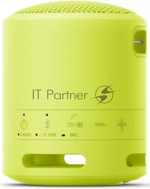 Колонка порт. Sony SRSXB13Y.RU2 желтый 5W Mono BT