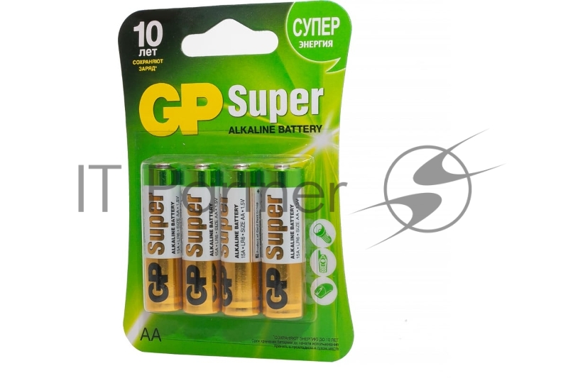 Батарейка GP Super Alkaline 15A LR6 AA (2 шт.)