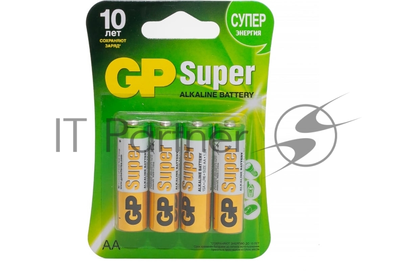 Батарейка GP Super Alkaline 15A LR6 AA (2 шт.)
