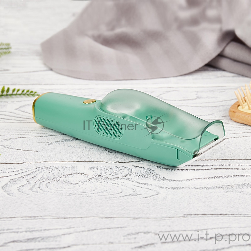 Машинка для стрижки волос HALSA HLS-963 детская, зеленая