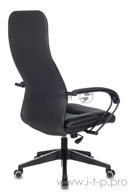 Кресло руководителя Бюрократ CH-608/ECO черный искусственная кожа крестовина пластик