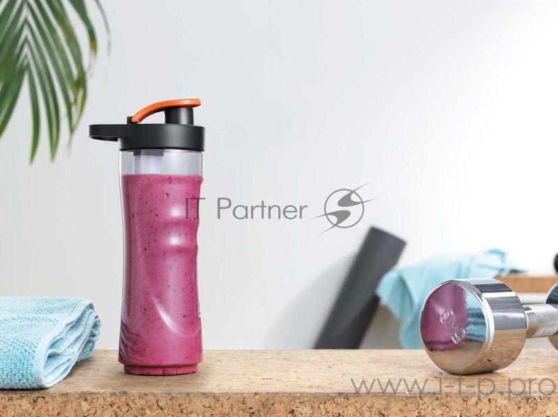 Блендер Electrolux ESB2700, настольный, мощность 330 Вт, съемный нож из нерж. стали с 4мя лезвиями, колбы из Tritan 0,6 л. с крышками - 2 шт, цвет нержавеющая сталь/черный