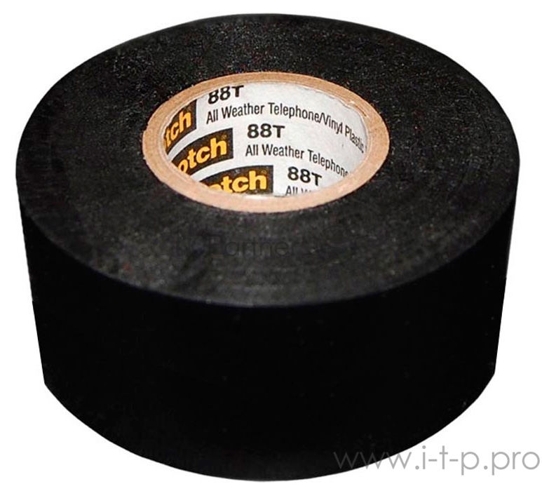 Лента Corning Scotch 88T 80611009236 изоляционная ПВХ 25x10800мм черный