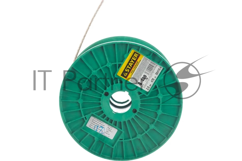 Трос стальной STAYER MASTER в полимерной оболочке, d=4,0 мм, L=100 м 30410-40