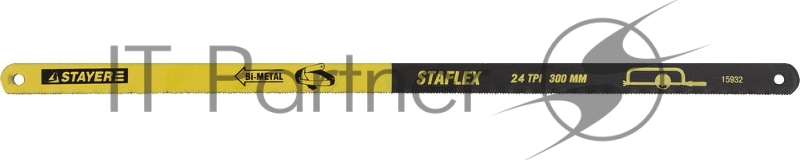 Полотно STAYER -FLEX PROFESSIONAL по металлу, биметаллическое, 24TPI, 300мм, 10шт 15932-S10