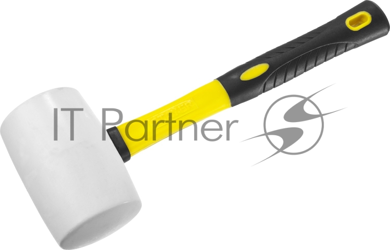 Киянка STAYER PROFI резиновая БЕЛАЯ, с фиберглассовой ручкой, 900г 20533-900