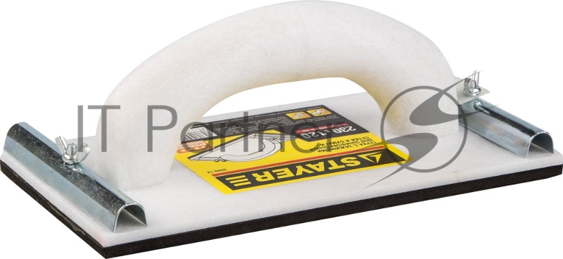 Терка STAYER для шлифования с металлическим фиксатором, 120x230мм 3569-12