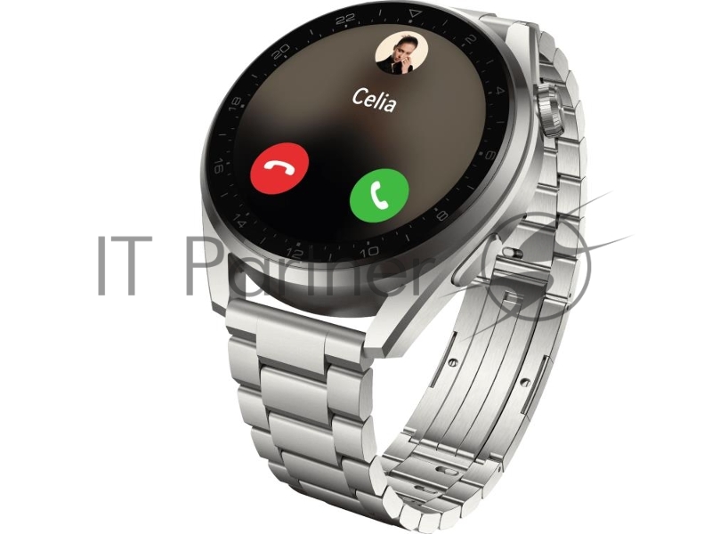 Смарт-часы HUAWEI WATCH 3, 1.43, Steele-Brown Leather Strap