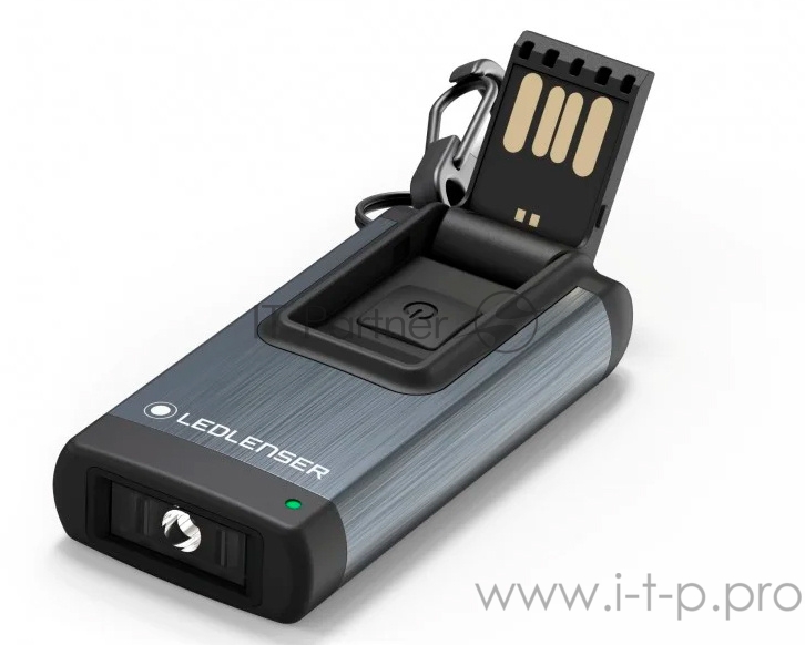 Фонарь брелок Led Lenser K4R серый лам.:светодиод. (502574)