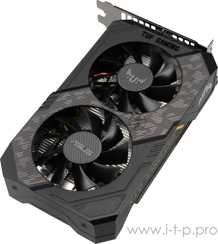 Видеокарта Asus PCI-E TUF-GTX1660TI-6G-EVO-GAMING NVIDIA GeForce GTX 1660TI 6144Mb 192 GDDR6 1770/12002 DVIx1/HDMIx2/DPx1/HDCP Ret