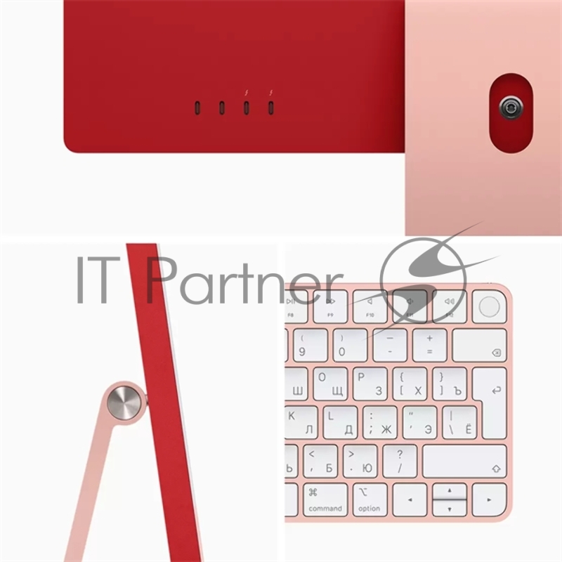 Моноблок Apple 24-inch iMac (2021): Retina 4.5K, Apple M1 chip with 8core CPU & 7core GPU, 16GB, 256GB SSD, Pink (mod. Z14P000EN Z14P/3)