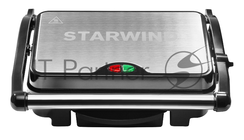Электрогриль Starwind SSG2040 1500Вт серебристый/черный