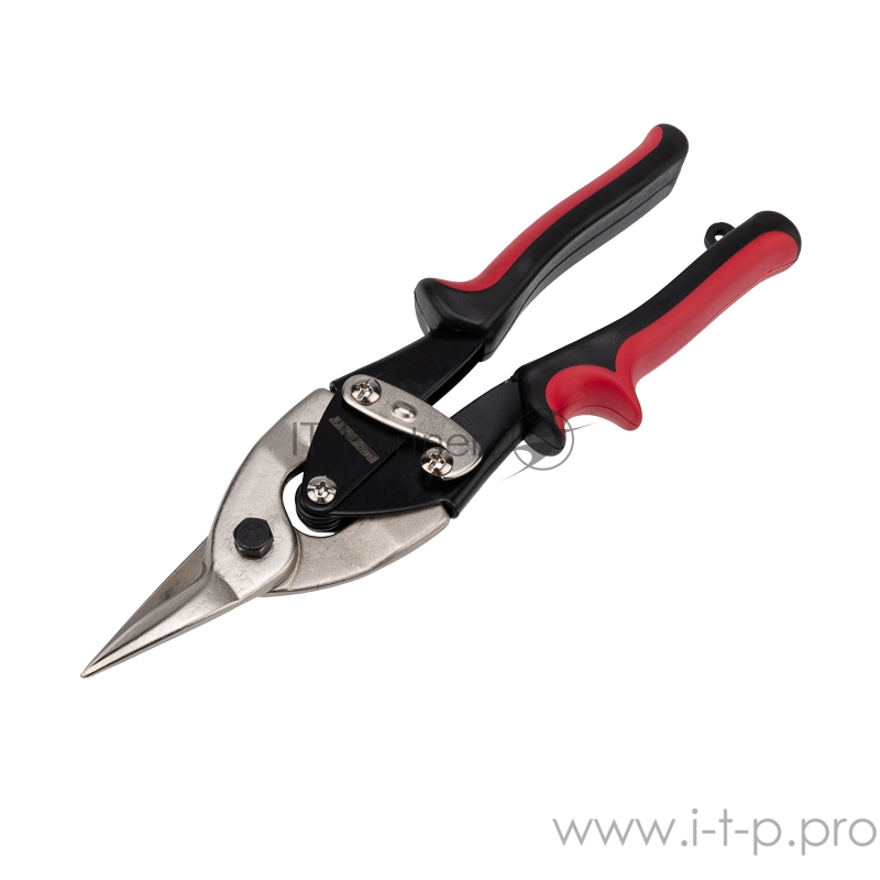 Ножницы по металлу прямые REXANT 260 мм никелированные, двухкомпонентные рукоятки