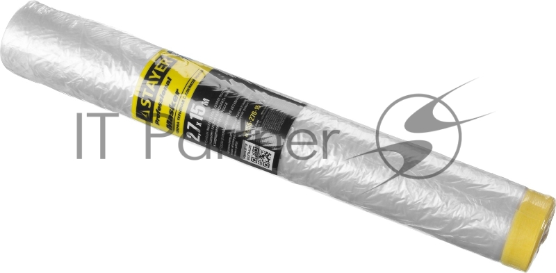 Пленка Stayer STAYER PROFESSIONAL защитная с клейкой лентой МАСКЕР, HDPE, 9мкм, 2,7x15м 12255-270-15