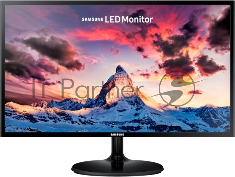 ЖК-монитор 23.5 Samsung S24F350FHI LS24F350FHIXCI 1920x1080, 4мс (GtG), черный (D-Sub, HDMI)