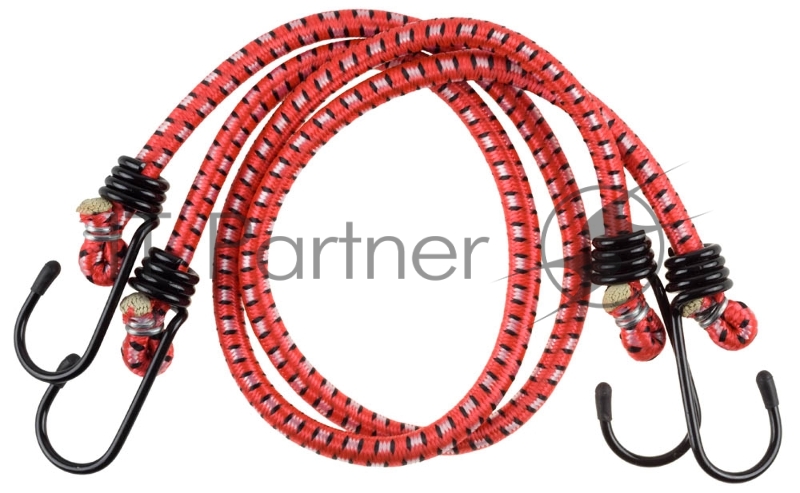 Крепежный резиновый шнур со стальными крюками 2 шт, 100 см, 7 мм STAYER MASTER 40505-100_z01