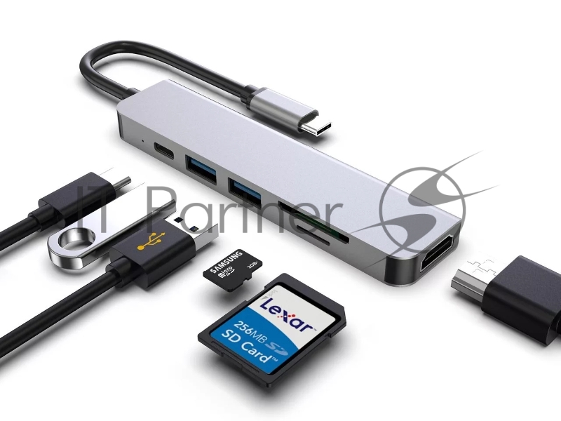 Концентратор USBC TO HDMI VCOM CU4371