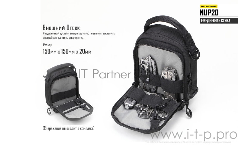Сумка Nitecore NUP20 черный