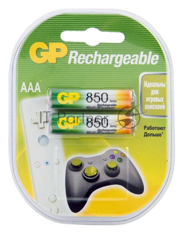 Аккумулятор GP 85AAAHC AAA NiMH 850mAh (2шт)