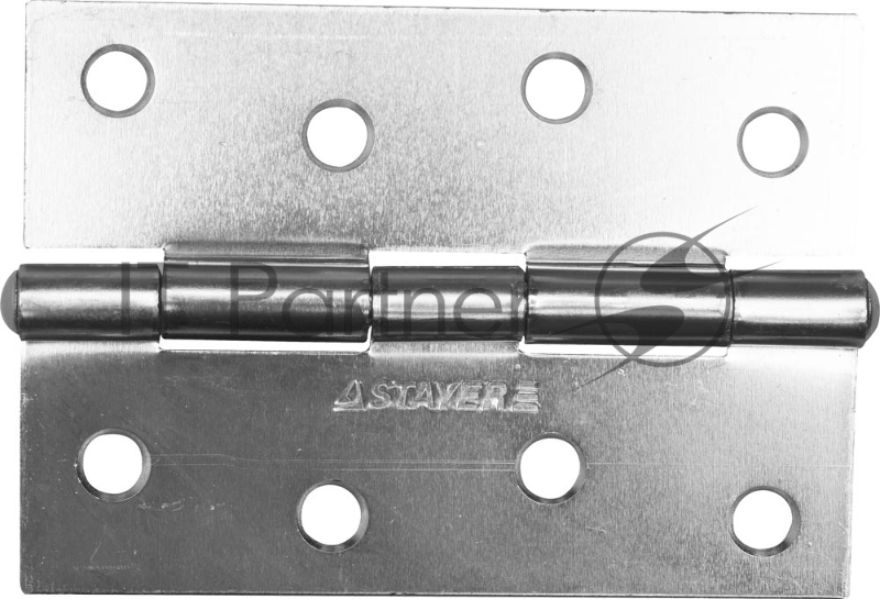Петля дверная STAYER MASTER универсальная, цвет белый цинк, 100мм