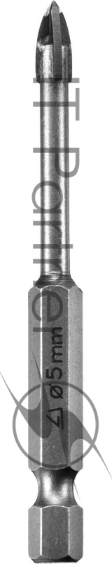 Сверло по плитке STAYER PROFI 2985-05_z01 с 4-мя режущими лезвиями d5мм