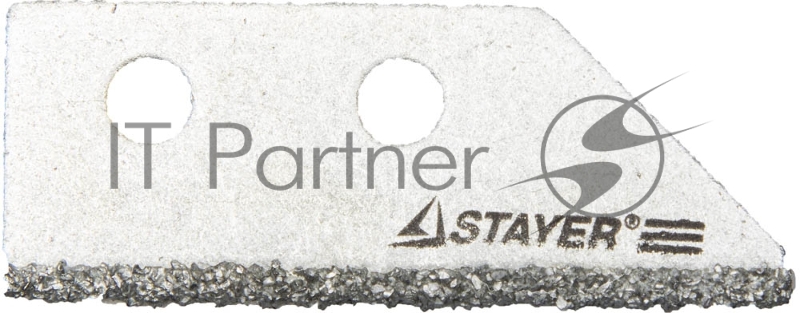 Лезвие сменное STAYER с карбидным напылением для скребка 33415, 2шт. 33415-S2