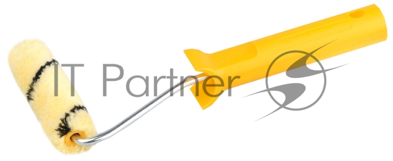 Мини-валик STAYER MASTER DUALON ПОЛИАКРИЛ малярный в сборе, ворс 7мм, бюгель 6мм, 15x110мм 03-05812-11