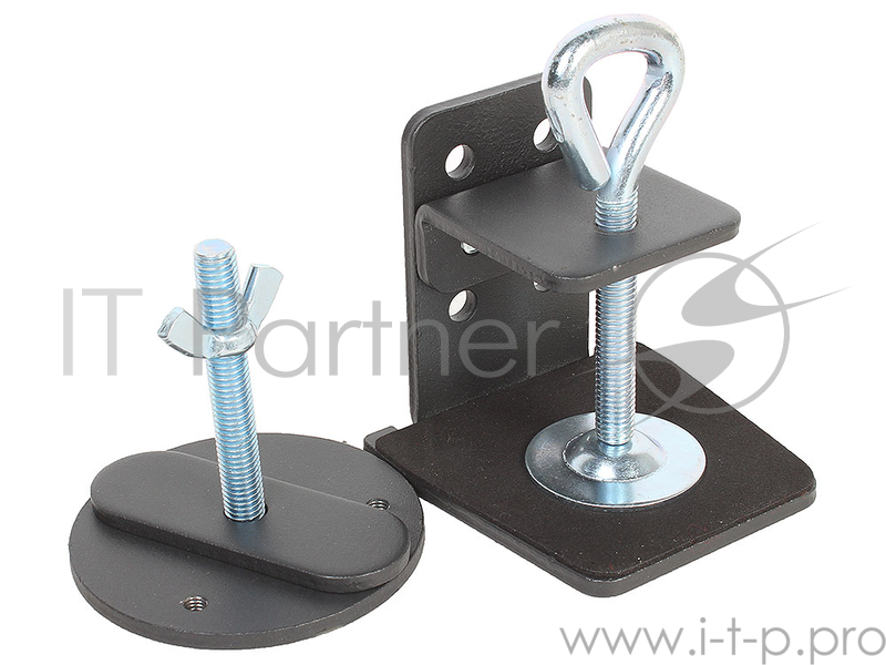 Кронштейн Kromax OFFICE-3 черный для 2-х мониторов LCD 15-32, настольный, VESA 75x75/100x100, высота 222-382мм, наклон ±15°, поворот 360°, нагрузка до 12 кг