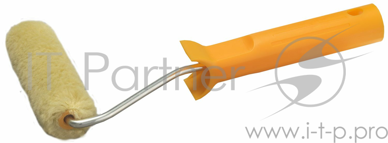 Мини-валик SYNTEX ПОЛИАКРИЛ малярный в сборе, ворс 12мм, бюгель 6мм, 15х160мм, STAYER Master