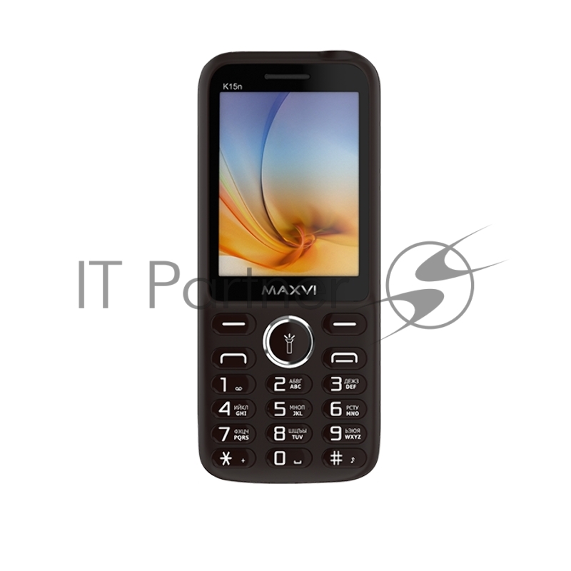 Мобильный телефон Maxvi K15n brown