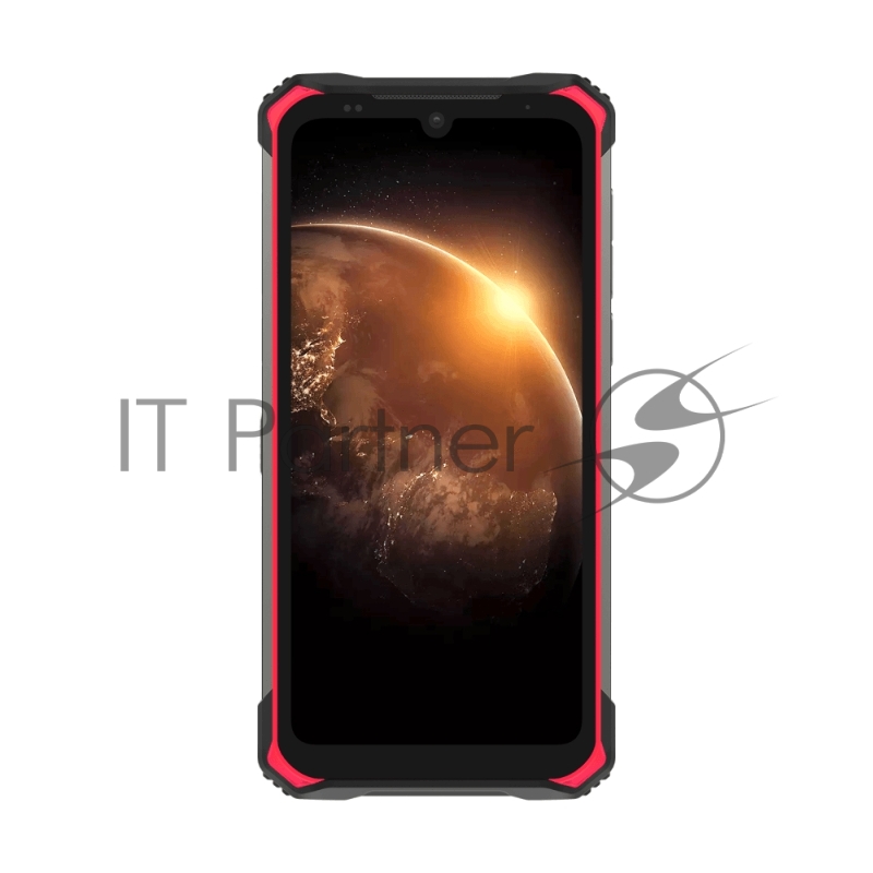 Смартфон Doogee S86 Flame Red, 6.1 19.5:9 720 x 1560 пикселей, 4 x Cortex - A53 2.0 ГГц+4 x Cortex -A73 2.0 ГГЦ, 8 Core, 6GB RAM, 128GB, up to 256GB flash, 16 МП+8МП+ 2 МП + 2 МП/8Mpix, 2 Sim, 2G, 3G, LTE, BT v5.0, Wi-Fi, NFC, GPS, Type-C, 8 500 мА·ч