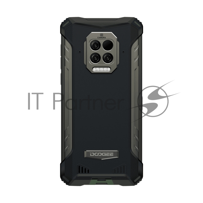 Смартфон Doogee S86 Pro Army Green, 15,5 cm (6.1) 720 x 1560 пикселей, 4 x Cortex - A53 2.0 ГГц+4 x Cortex -A73 2.0 ГГЦ, 8 Core, 8GB RAM, 128GB, up to 256GB flash, 16 МП+8 МП+2 МП/8Mpix, 2 Sim, 2G, 3G, LTE, BT, Wi-Fi, NFC, GPS, Type-C, 8 500 мА·ч, An