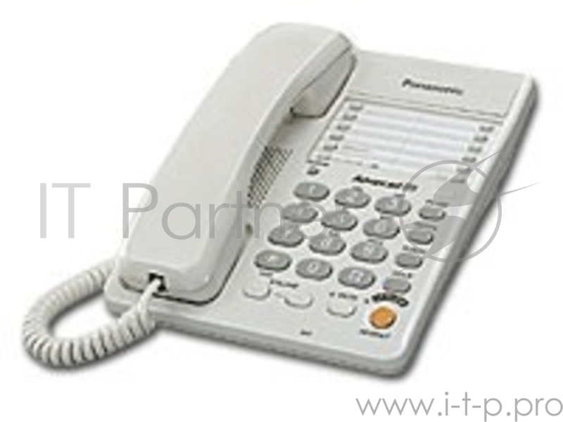 Телефон проводной Panasonic KX-TS2363RUW белый