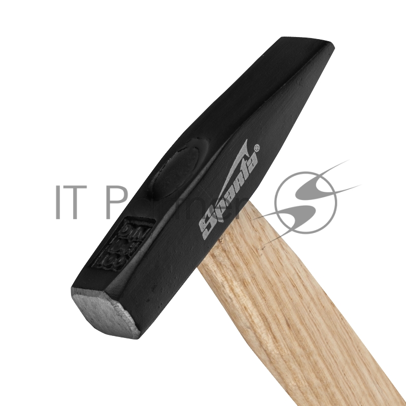 Молоток SPARTA слесарный,100 г,квадратный боек, деревянная рукоятка//102025