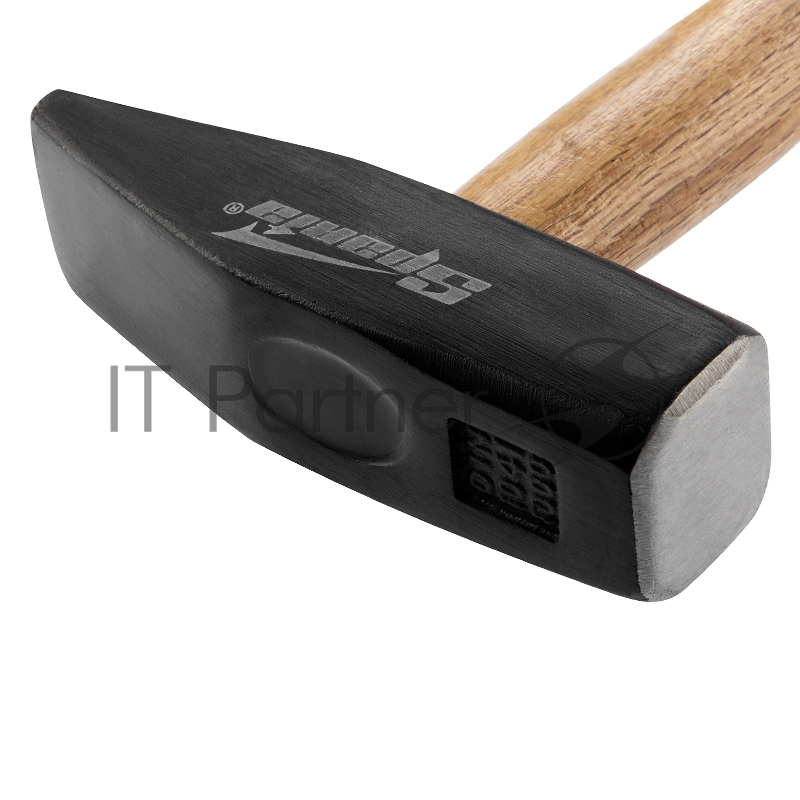 Молоток SPARTA слесарный,1000 г,квадратный боек, деревянная рукоятка//102185