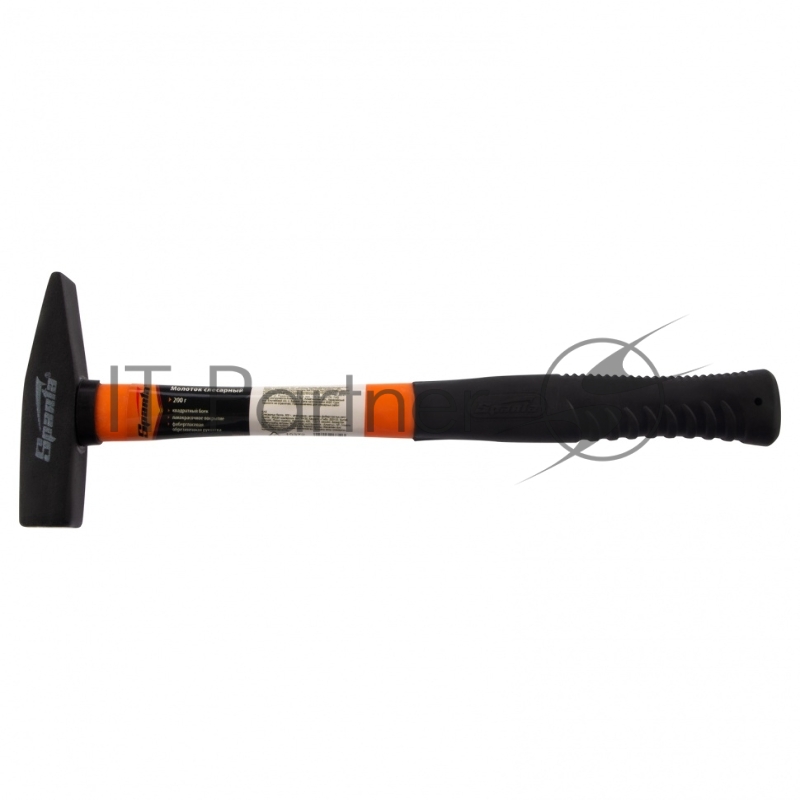 Молоток SPARTA слесарный,200 г,фибергласовая обрезиненная рукоятка//10372