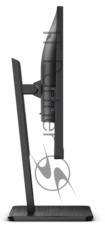 МОНИТОР 32 AOC Q32P2CA Black с поворотом экрана (IPS, 2560x1440, 75Hz, 4 ms, 178°/178°, 250 cd/m, 50M:1, +2xHDMI 1.4)