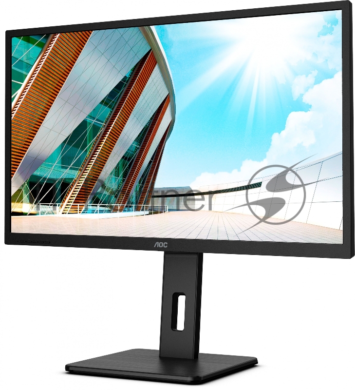 МОНИТОР 32 AOC Q32P2CA Black с поворотом экрана (IPS, 2560x1440, 75Hz, 4 ms, 178°/178°, 250 cd/m, 50M:1, +2xHDMI 1.4)